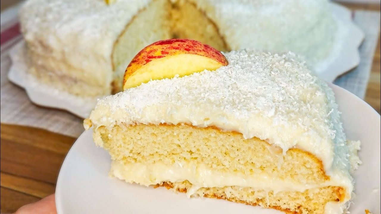 Torta Maria Isabel com geleia de cupuaçu